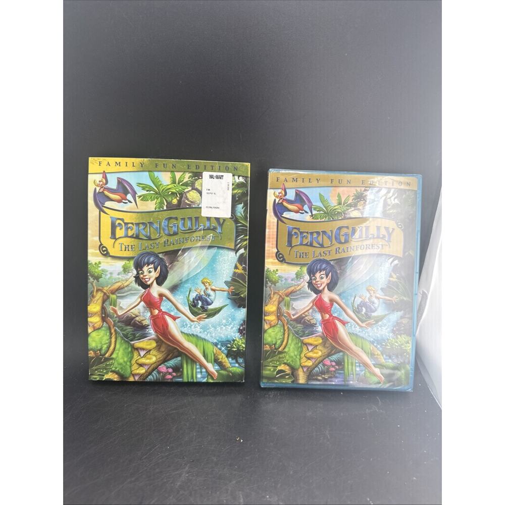 FernGully The Last Rainforest Family Fun Edition DVD Factory Sealed With Slip Co